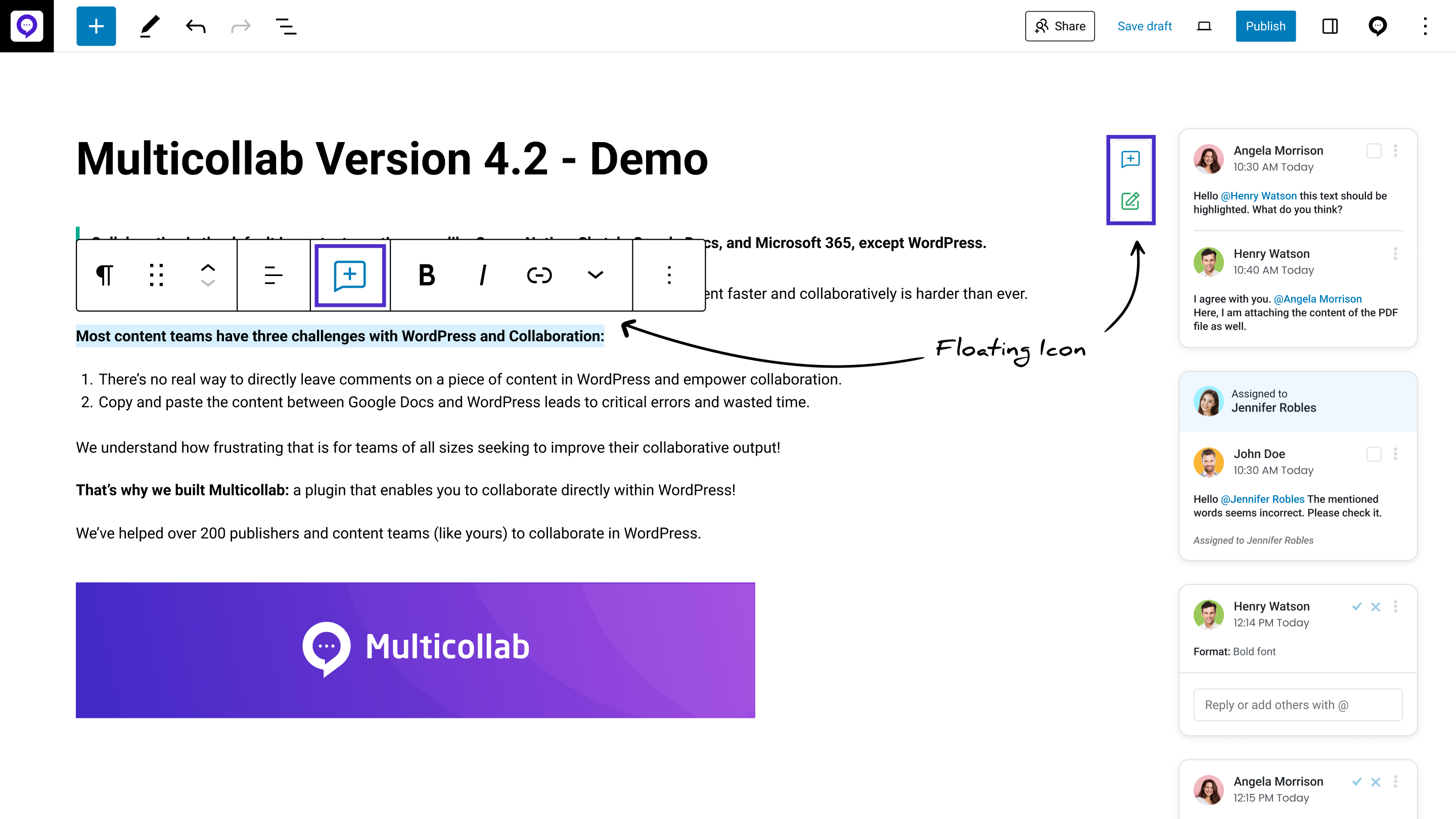 Getting started with multicollab