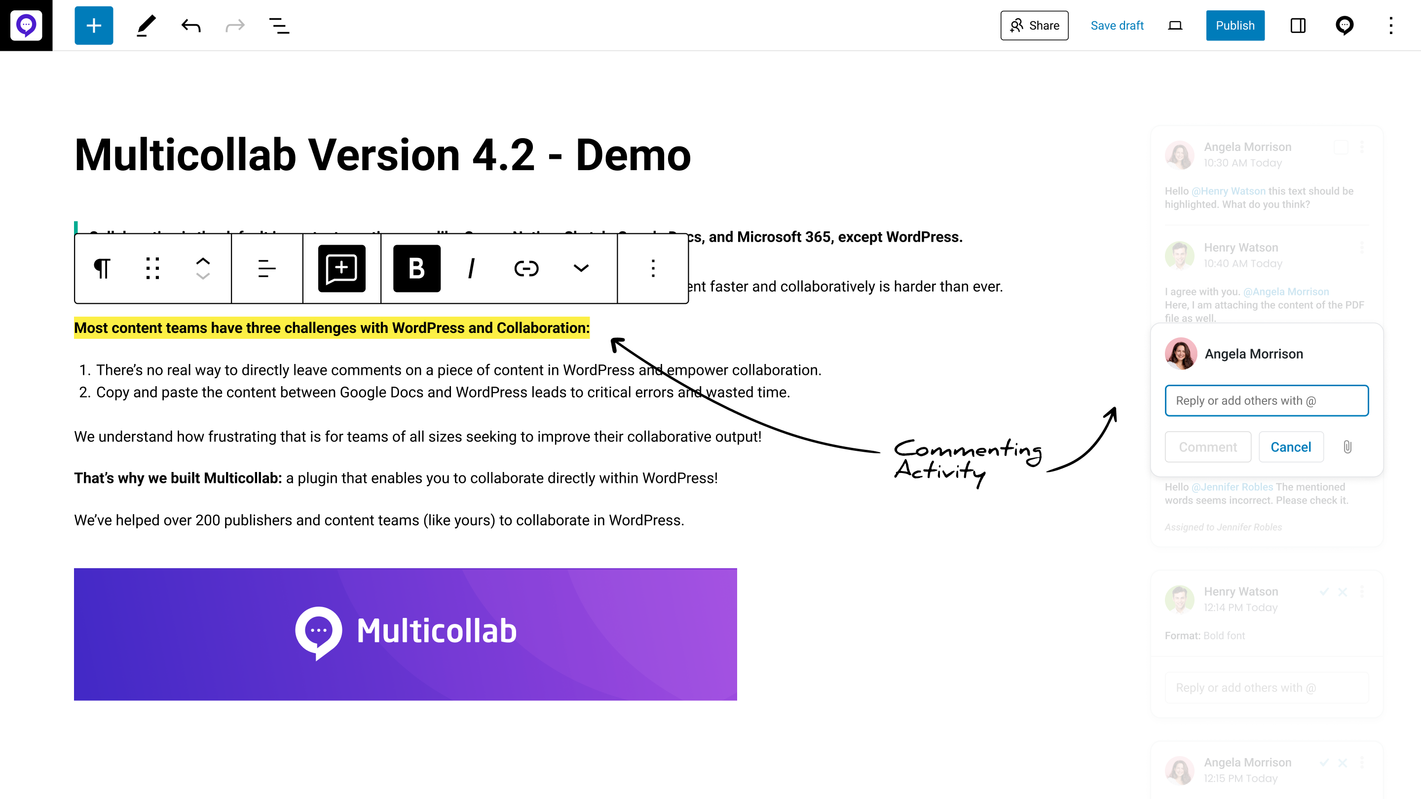 Getting started with multicollab